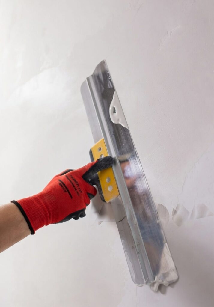 gypsum plaster wall application 01