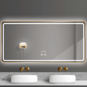 Home Rectangular LED Bathroom Mirror with Anti-Fog Function - KWM-S002